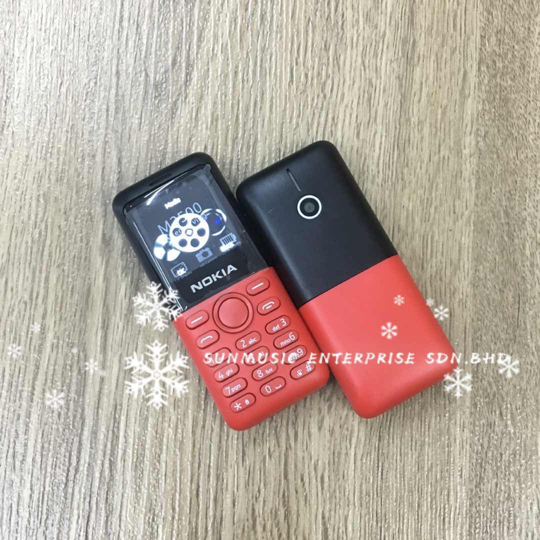 (Red)NOKIA 2500 MINI Super mini Body Wireless Bluetooth Dialer Phone(Ready Stock)